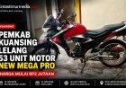 Lelang Aset Pemkab Kuansing Dibuka, 53 Motor New Mega Pro Dijual Mulai Rp2 Jutaan